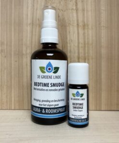 De Groene Linde Bedtime Smudge spray en olie