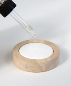 Alternative view of Aromasteen met houten rand