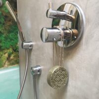 Aleppo-zeep aan koord