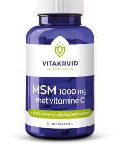 MSM 1000 mg met vitamine C