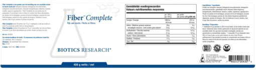 Fiber Complete Biotics