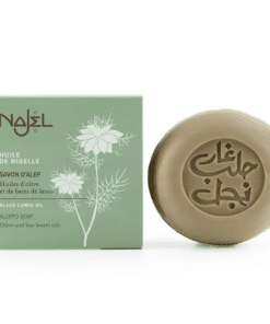 Najel Aleppo Olijfzeep zwarte komijn