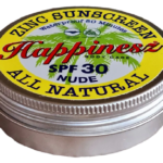 Happinesz mineral zinc zonnebrandcrème nude spf 30