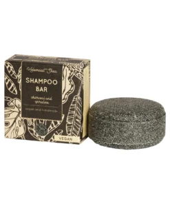 HelemaalShea Shampoo Bar Charcoal en spirulina