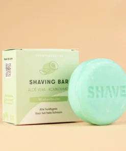 Shaving Bar Aloe Vera Komkommer