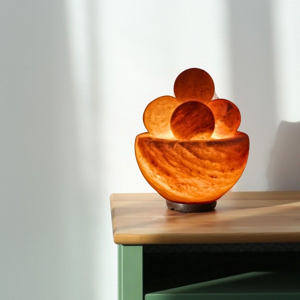 Himalaya Zoutlamp met massageballen