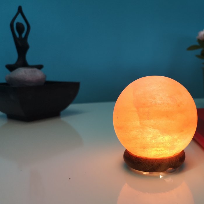 Himalayazoutkristal lamp USB