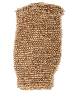 Washand jute bruin